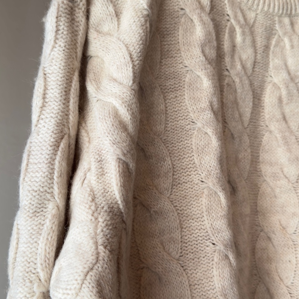 Vintage Italian Alpaca Wool Acrylic Blend Sweater - Picture 4 of 13